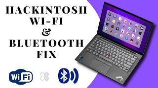 How to fix intel Wifi and Bluetooth on MacOS Ventura and Monterey: Hackintosh