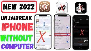 New 2022 Remove Cydia without Computer | Remove Uncover jailbreak | Remove Checkra1n |