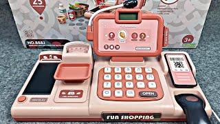 5-Minutes Unboxing with Satisfying Happy Fun Shopping Cash Register ASMR | Review Toys