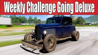 Forza Horizon 5 Weekly Challenge Going Deluxe - Metal Bird Danger Sign