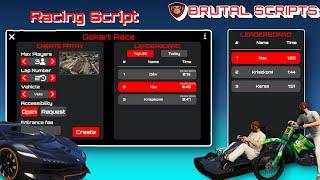 FiveM Racing script [Standalone] | Brutal Scripts