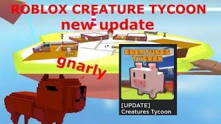 Roblox creature tycoon - how to unlock all 4 new update creatures