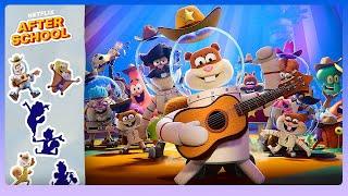 Collect Sandy's SUPER Squirrel Moves!  Saving Bikini Bottom: The Sandy Cheeks Movie | Netflix