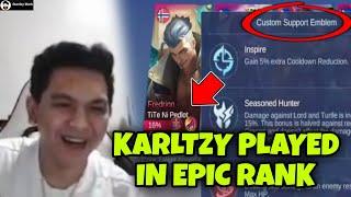 WHEN KARLTZY PLAYED IN EPIC RANK AND MET THESE PLAYERS 