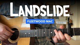  Landslide • Guitar lesson w/ fingerstyle tabs (Fleetwood Mac)