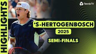 Bergs Battles Opelka; Diallo vs Humbert | 's-Hertogenbosch 2025 Semi-Final Highlights