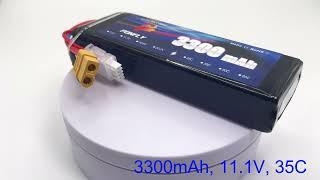 Best price 3300mAh 3S 75C lithium polymer Battery 7541121 For RC car fpv drone lipo battery