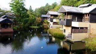 Japan in 2 minutes: Hoshinoya Karuizawa,Rooms & Grounds　星のや 軽井沢　部屋と庭