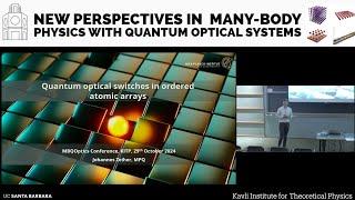 Quantum optical switches in ordered atomic arrays ▸ Johannes Zeiher (MPQ)