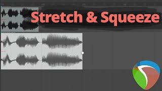 Reaper - Stretch or Squeeze Audio