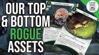 We share our favourite and least favourite Rogue assets! (Arkham Horror: The Card Game)