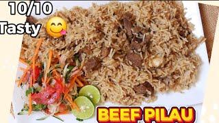 How To Make THE BEST Beef Pilau Rice (PILAU)