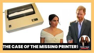 TWiN TALK LIVE! Meghan is buying awards & Harry has printer paranoia! ️