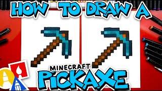 How To Draw A Minecraft Pickaxe