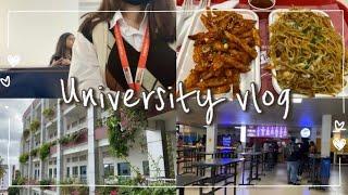 My university vlog ||Garden City University Bangalore ||unplanned movie date||Barbie