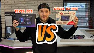 Sirena V3 Pro VS Teyes CC3 какую магнитолу выбрать в 2024 году?