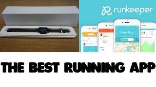 THE APPLE WATCH ! THE BEST RUNNING APP??!!  RUNKEEPER