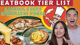 We Ranked Every Prata From Springleaf Prata Place! | Eatbook Tier List | EP 6