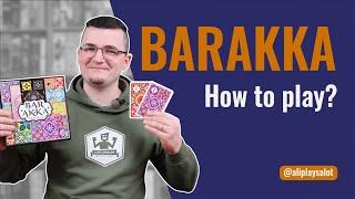 How to Play Barakka (Vagabund) | Official Tutorial by Ali Plays a Lot