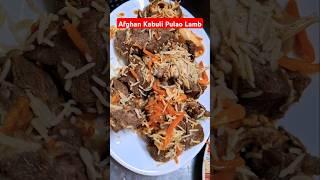 Authentic Afghan Kabuli Pulao with Tender Lamb #KabuliPulao #AfghanFood #LambRecipe #DeliciousFood