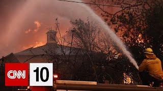 Wind-fueled Wildfires Impact Southern California | January 9, 2025