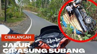 Hati hati‼️Klakson ketika melewati CIBALANGAH, Jalur Cipasung Subang kuningan | Jelajah misteri