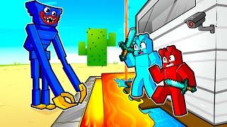 HUGGY WUGGY vs TAJNA BAZA w Minecraft!
