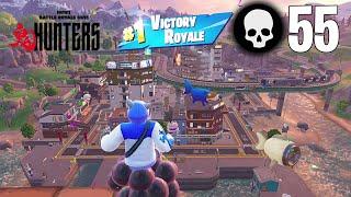 55 Elimination Solo Vs Squads Wins Gameplay (Fortnite Chapter 6 Season 1 PS4 Controller)