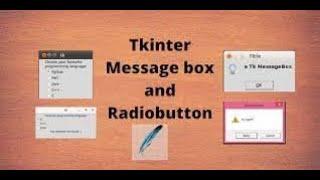 Python tkinter radiobutton