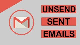 How to Recall an Email already sent in Gmail | Delete sent emails