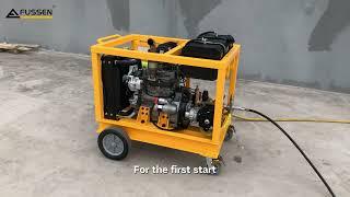 500 bar Diesel High Pressure Washer User Guide