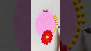 Sankashti Chaturthi Rangoli | #ganpatirangoli #chaturthirangoli #shorts #youtubeshorts #short