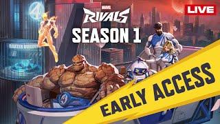 EARLY ACCESS! Season 1 Gameplay // Marvel Rivals