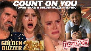 Golden Buzzer : Craziest all the judges were made to cry by the Filipino participants American 2024