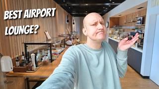 BEST Business Class Lounge at Zürich Airport? HONEST Review | Gate D ZRH 