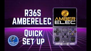 R36S AmberELEC Quick Set Up Guide