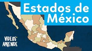 Aprender Estados y Capitales de México - Videos Aprende