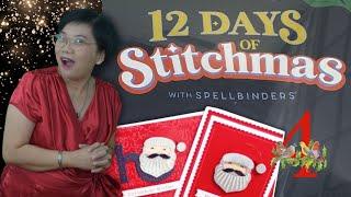  12 Days of Stitchmas - Spellbinders 2024 Advent Calendar | Day 4 