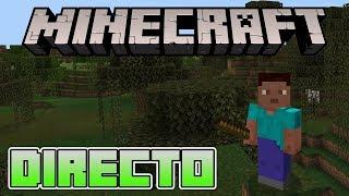 APRENDIENDO A JUGAR A MINECRAFT EN DIRECTO CON VOSOTROS |  CHEQUIO