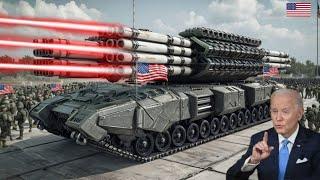 13 minutes ago! The US's advanced giant tank successfully destroyed Korea and Russia