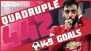 GOALS GALORE 4-4-2 - 149 scored | FM22 TACTICS | Football Manager 2022 | Best FM 22 Tactics Testing