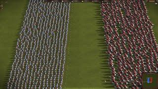 1000 pickeners vs 425 hussars (Austria)