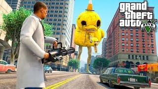 УТКОГОЛОВЫЙ SCP УНИЧТОЖИЛ ГОРОД В ГТА 5! МЁРТВАЯ УТОЧКА СЦП ОБЗОР МОДА В GTA 5! ГТА 5 МОДЫ MODS