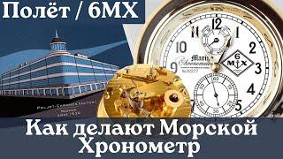 Полёт - Хронос и 6МХ. Как делают часы. Экскурсия на часовой завод 1МЧЗ