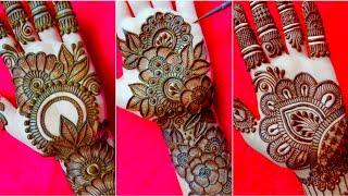 Top - 3 Latest Easy Arabic Fronthand mehndi design | Simple mehndi design | mehndi design /Mehandi