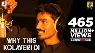 3 - Why This Kolaveri Di Official Video | Dhanush | Anirudh Ravichander | Shruti Haasan