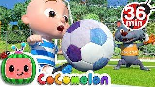 The Soccer (Football) Song + More Nursery Rhymes & Kids Songs - CoComelon