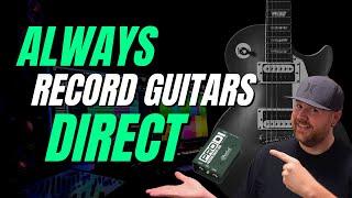 Why You Should Be Recording Direct Guitars