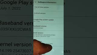 GALAXY A03 A035F U3 FRP ANDROID 13 تخطي حساب جوجل اندرويد ١٣ سامسونج