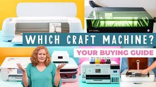 Craft Tech Equipment Buying Guide 2024: Lasers, Printers, Cricuts, and more!